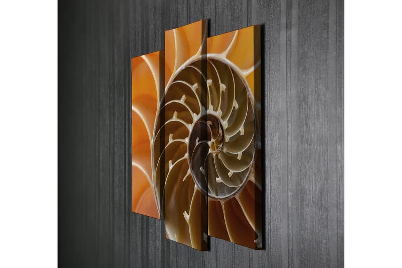 Dekorativ Canvastavla 3-Delar 45x20 cm - Flerfärgad - Inredning & dekor - Tavlor & konst - Canvastavla