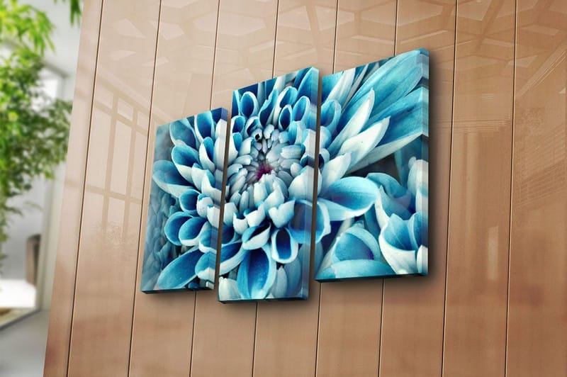Dekorativ Canvastavla 3-Delar 45x20 cm - Flerfärgad - Inredning & dekor - Tavlor & konst - Canvastavla