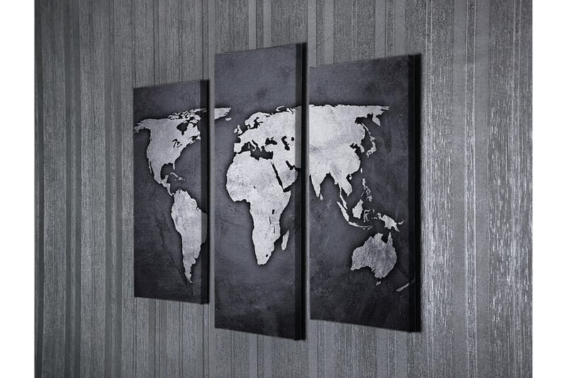 Dekorativ Canvastavla 3-Delar 45x20 cm - Flerfärgad - Inredning & dekor - Tavlor & konst - Canvastavla