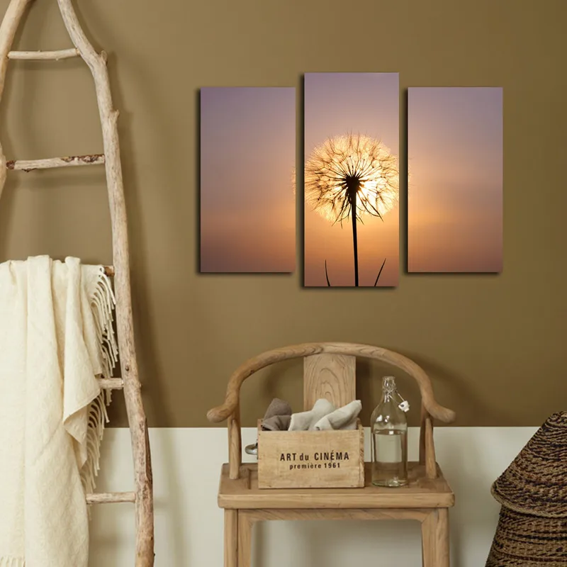 Dekorativ Canvastavla 3-Delar 45x20 cm - Flerfärgad - Inredning & dekor - Tavlor & konst - Canvastavla