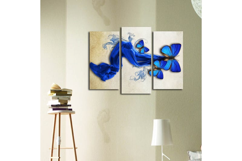 Dekorativ Canvastavla 3-Delar 45x20 cm - Flerfärgad - Inredning & dekor - Tavlor & konst - Canvastavla