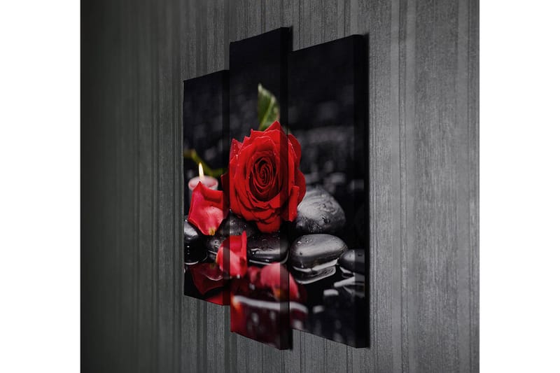 Dekorativ Canvastavla 3-Delar 45x20 cm - Flerfärgad - Inredning & dekor - Tavlor & konst - Canvastavla