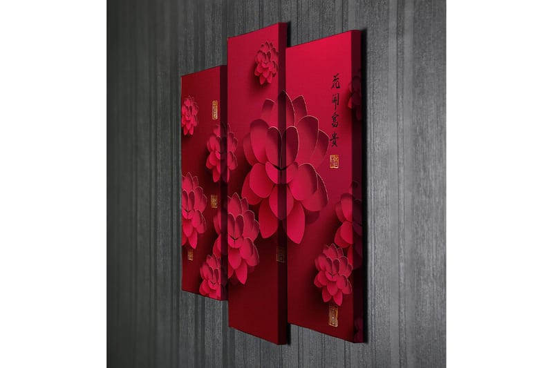 Dekorativ Canvastavla 3-Delar 45x20 cm - Flerfärgad - Inredning & dekor - Tavlor & konst - Canvastavla