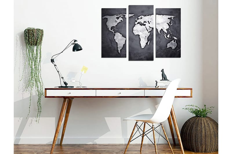 Dekorativ Canvastavla 3-Delar 45x20 cm - Flerfärgad - Inredning & dekor - Tavlor & konst - Canvastavla