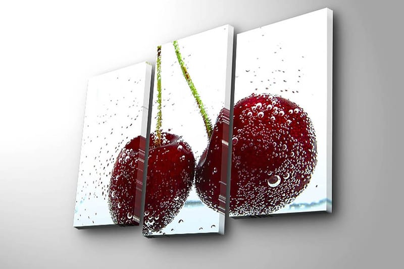 Dekorativ Canvastavla 3-Delar 45x20 cm - Flerfärgad - Inredning & dekor - Tavlor & konst - Canvastavla