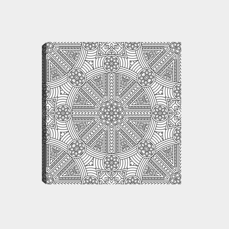 Dekorativ Canvastavla 30x30 cm - Vit|Svart - Inredning & dekor - Tavlor & konst - Canvastavla