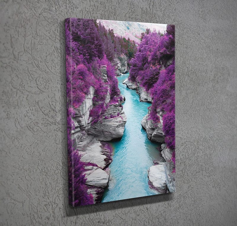 Dekorativ Canvastavla 30x40 cm - Flerfärgad - Inredning & dekor - Tavlor & konst - Canvastavla