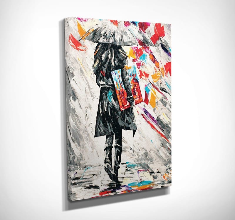 Dekorativ Canvastavla 30x40 cm - Flerfärgad - Inredning & dekor - Tavlor & konst - Canvastavla