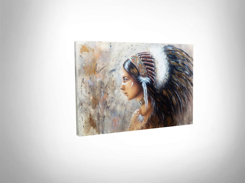 Dekorativ Canvastavla 30x40 cm - Flerfärgad - Inredning & dekor - Tavlor & konst - Canvastavla