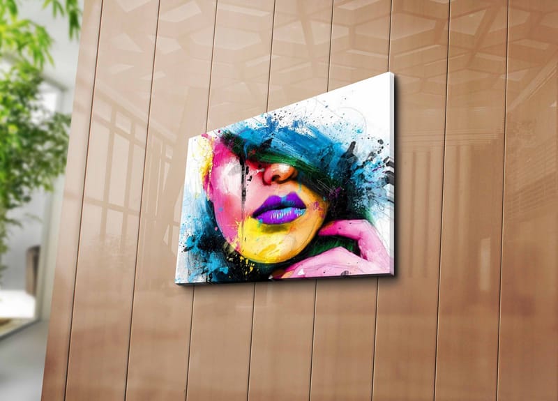 DEKORATIV CANVASTAVLA 30x40 cm Flerfärgad - Inredning & dekor - Tavlor & konst - Canvastavla