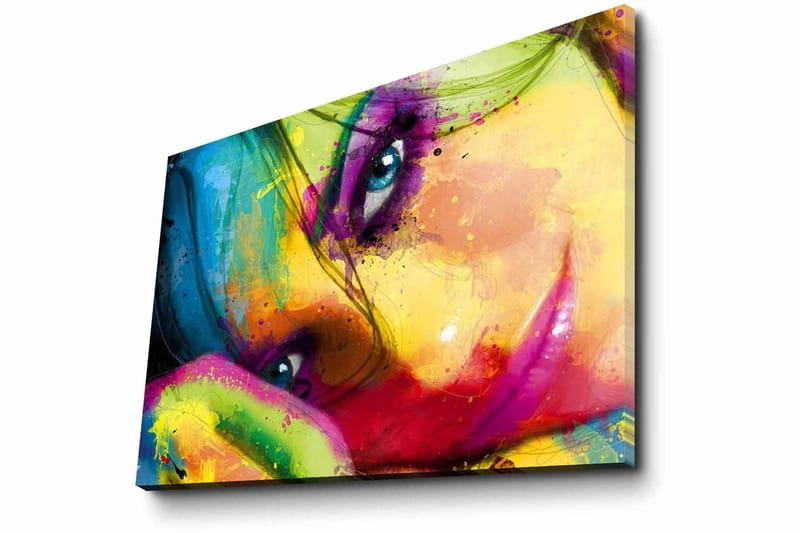 DEKORATIV CANVASTAVLA 30x40 cm Flerfärgad - Inredning & dekor - Tavlor & konst - Canvastavla