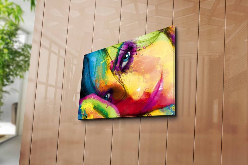 DEKORATIV CANVASTAVLA 30x40 cm Flerfärgad - Inredning & dekor - Tavlor & konst - Canvastavla