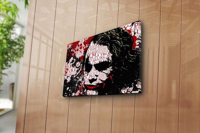 DEKORATIV CANVASTAVLA 30x40 cm Flerfärgad - Inredning & dekor - Tavlor & konst - Canvastavla