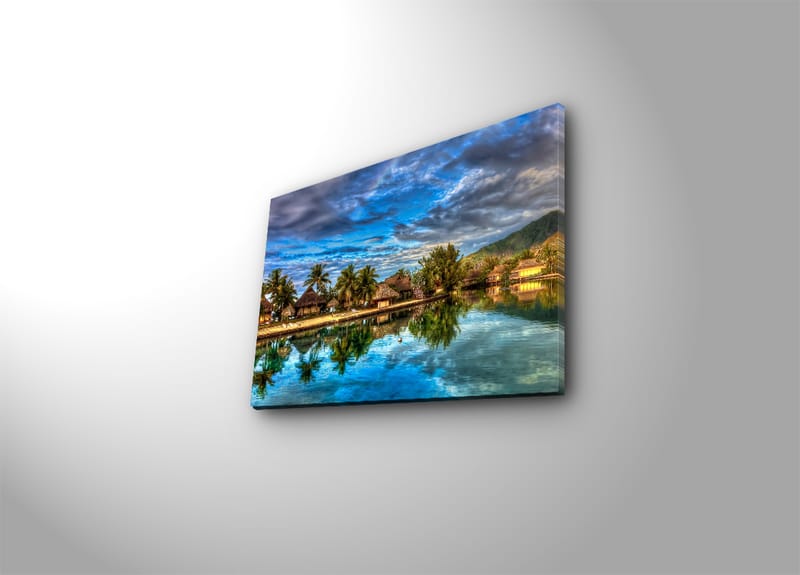 DEKORATIV CANVASTAVLA 30x40 cm Flerfärgad - Inredning & dekor - Tavlor & konst - Canvastavla