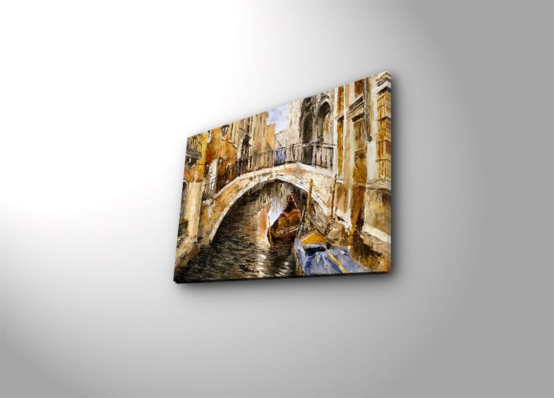 DEKORATIV CANVASTAVLA 30x40 cm Flerfärgad - Inredning & dekor - Tavlor & konst - Canvastavla