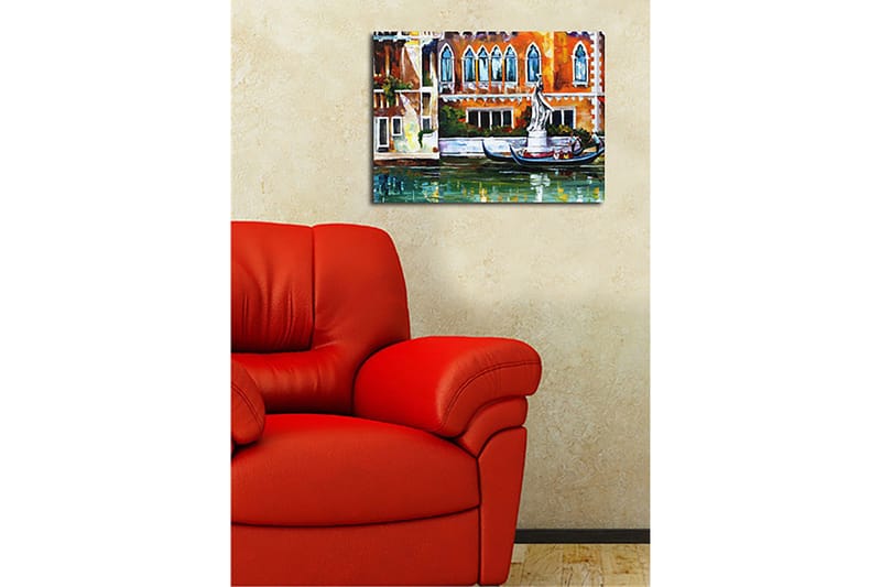 DEKORATIV CANVASTAVLA 30x40 cm Flerfärgad - Inredning & dekor - Tavlor & konst - Canvastavla