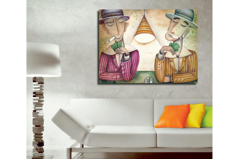 DEKORATIV CANVASTAVLA 30x40 cm Flerfärgad - Inredning & dekor - Tavlor & konst - Canvastavla