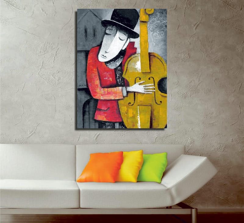 DEKORATIV CANVASTAVLA 30x40 cm Flerfärgad - Inredning & dekor - Tavlor & konst - Canvastavla