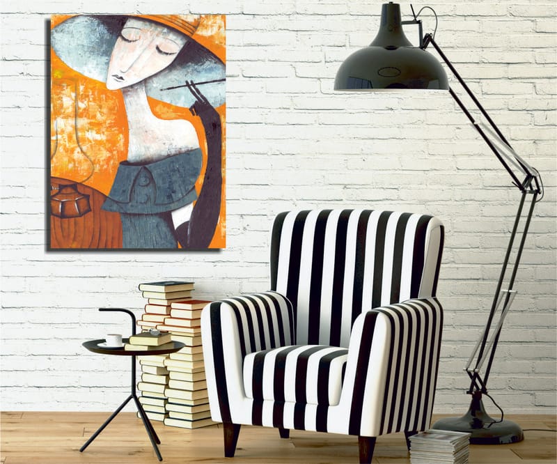 DEKORATIV CANVASTAVLA 30x40 cm Flerfärgad - Inredning & dekor - Tavlor & konst - Canvastavla