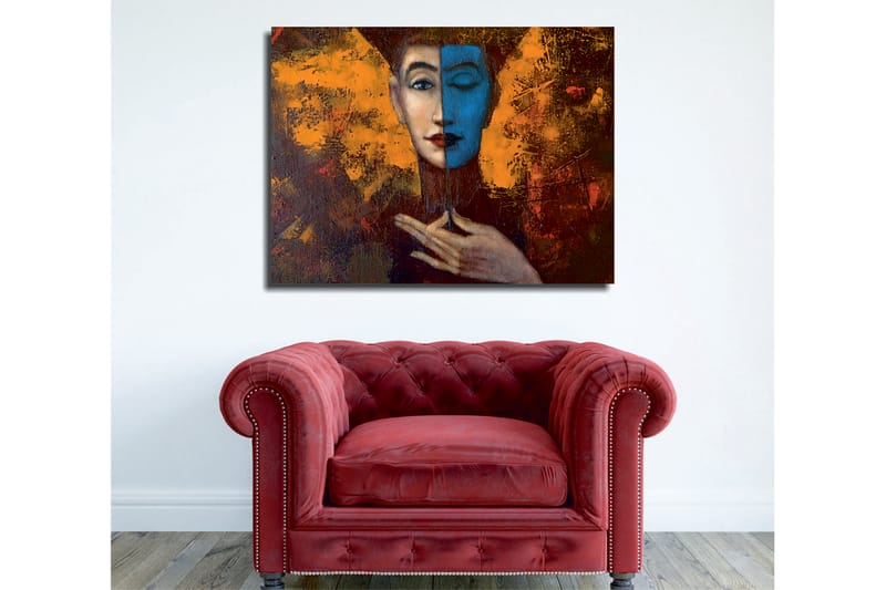 DEKORATIV CANVASTAVLA 30x40 cm Flerfärgad - Inredning & dekor - Tavlor & konst - Canvastavla