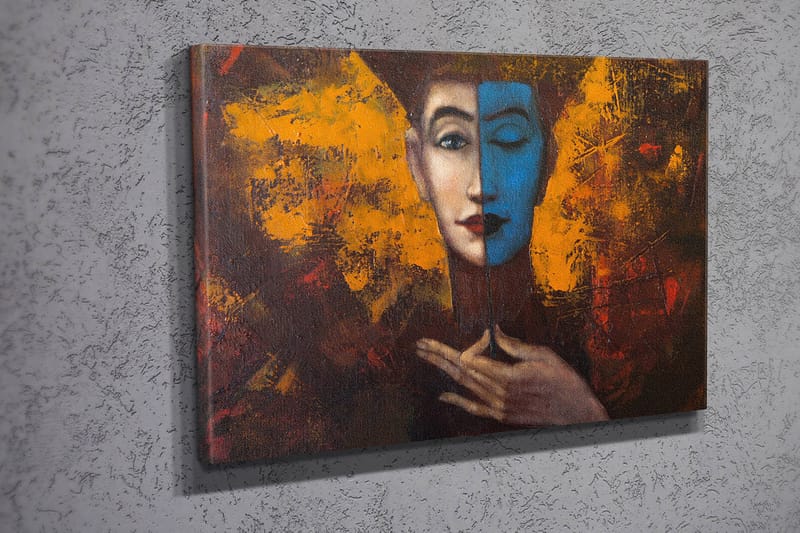 DEKORATIV CANVASTAVLA 30x40 cm Flerfärgad - Inredning & dekor - Tavlor & konst - Canvastavla
