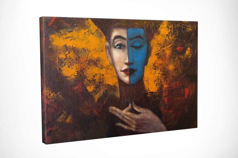 DEKORATIV CANVASTAVLA 30x40 cm Flerfärgad - Inredning & dekor - Tavlor & konst - Canvastavla