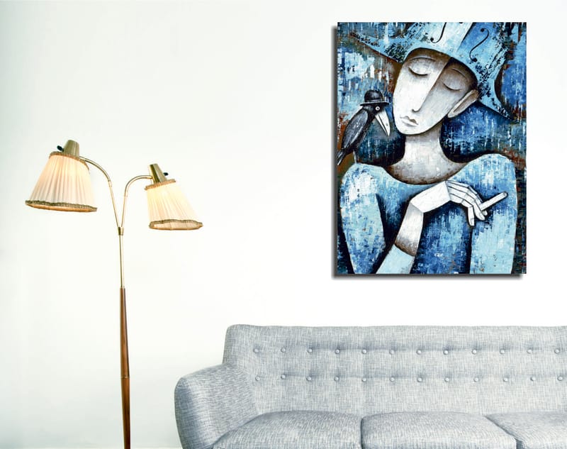 DEKORATIV CANVASTAVLA 30x40 cm Flerfärgad - Inredning & dekor - Tavlor & konst - Canvastavla