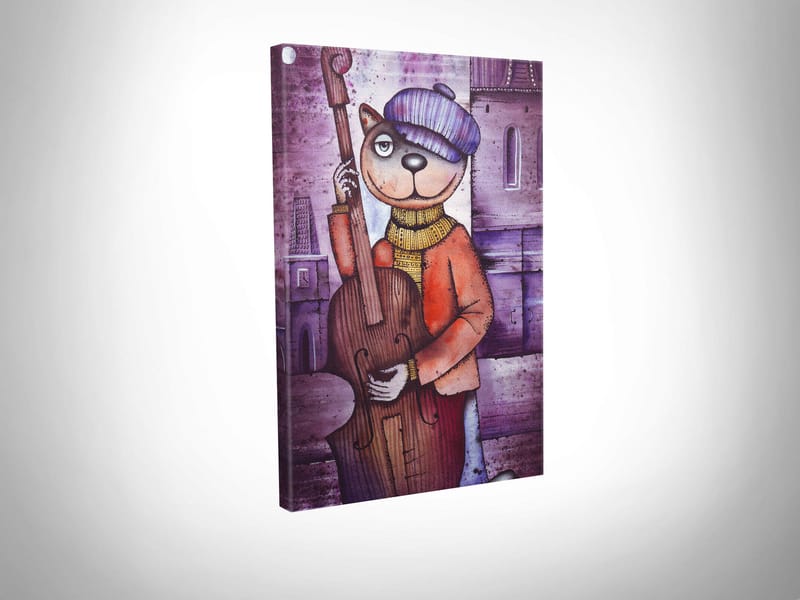 DEKORATIV CANVASTAVLA 30x40 cm Flerfärgad - Inredning & dekor - Tavlor & konst - Canvastavla