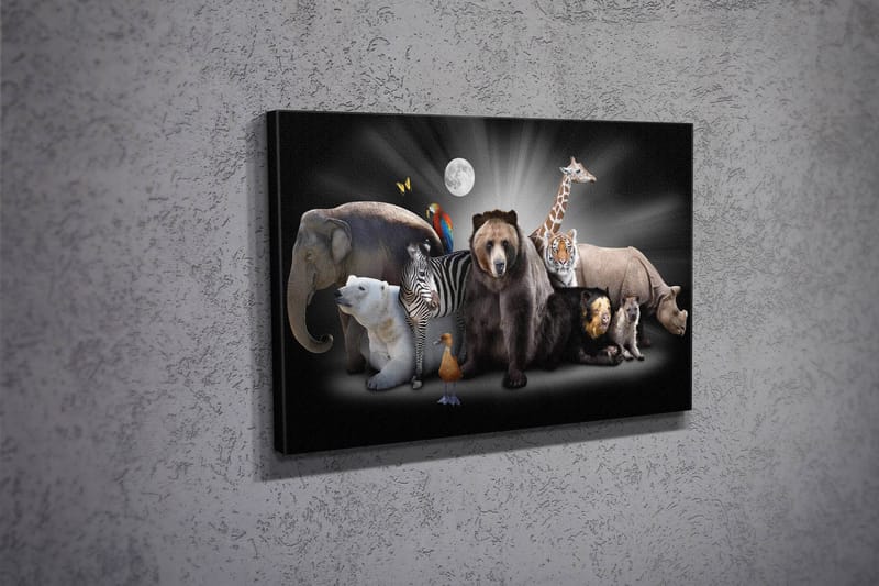 DEKORATIV CANVASTAVLA 30x40 cm Flerf�ärgad - Inredning & dekor - Tavlor & konst - Canvastavla