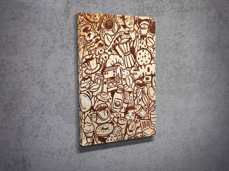 DEKORATIV CANVASTAVLA 30x40 cm Flerfärgad - Inredning & dekor - Tavlor & konst - Canvastavla