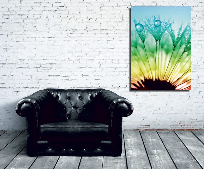 DEKORATIV CANVASTAVLA 30x40 cm Flerfärgad - Inredning & dekor - Tavlor & konst - Canvastavla