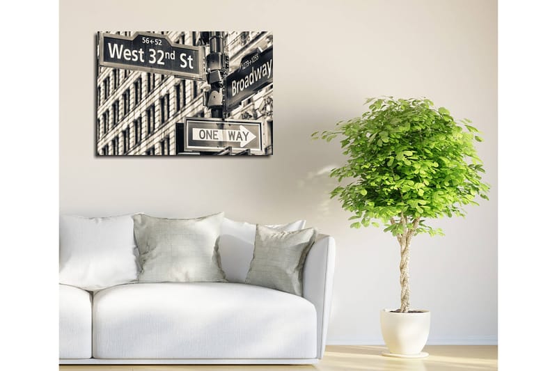 DEKORATIV CANVASTAVLA 30x40 cm Flerfärgad - Inredning & dekor - Tavlor & konst - Canvastavla
