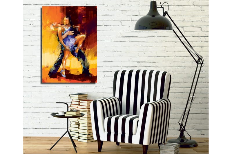 DEKORATIV CANVASTAVLA 30x40 cm Flerfärgad - Inredning & dekor - Tavlor & konst - Canvastavla