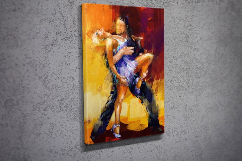 DEKORATIV CANVASTAVLA 30x40 cm Flerfärgad - Inredning & dekor - Tavlor & konst - Canvastavla