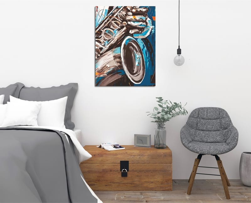 DEKORATIV CANVASTAVLA 30x40 cm Flerfärgad - Inredning & dekor - Tavlor & konst - Canvastavla