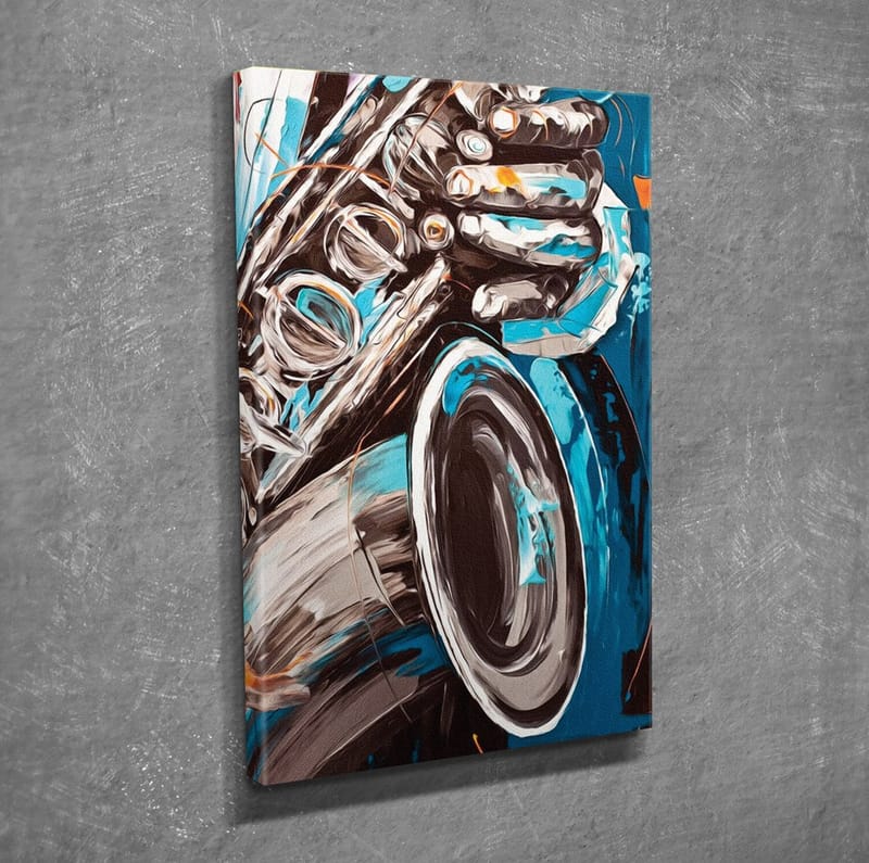 DEKORATIV CANVASTAVLA 30x40 cm Flerfärgad - Inredning & dekor - Tavlor & konst - Canvastavla