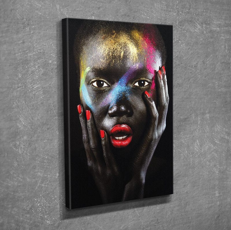 Dekorativ Canvastavla 30x40 cm - Flerfärgad - Inredning & dekor - Tavlor & konst - Canvastavla