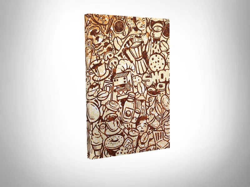 Dekorativ Canvastavla 30x40 cm - Flerfärgad - Inredning & dekor - Tavlor & konst - Canvastavla