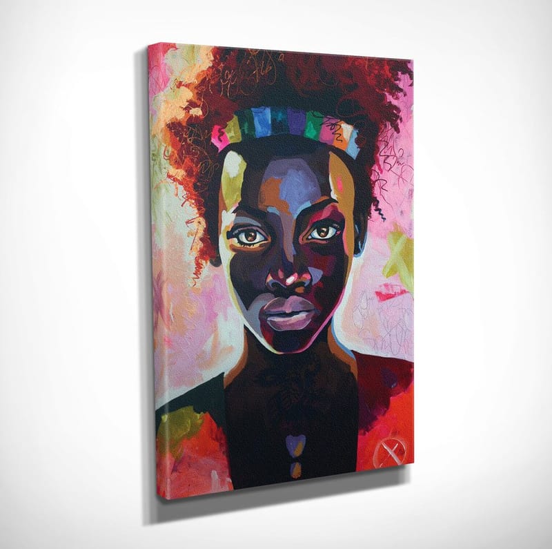 Dekorativ Canvastavla 30x40 cm - Flerfärgad - Inredning & dekor - Tavlor & konst - Canvastavla