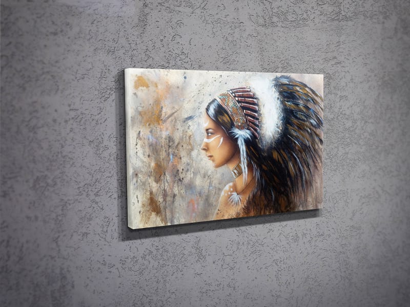 Dekorativ Canvastavla 30x40 cm - Flerfärgad - Inredning & dekor - Tavlor & konst - Canvastavla