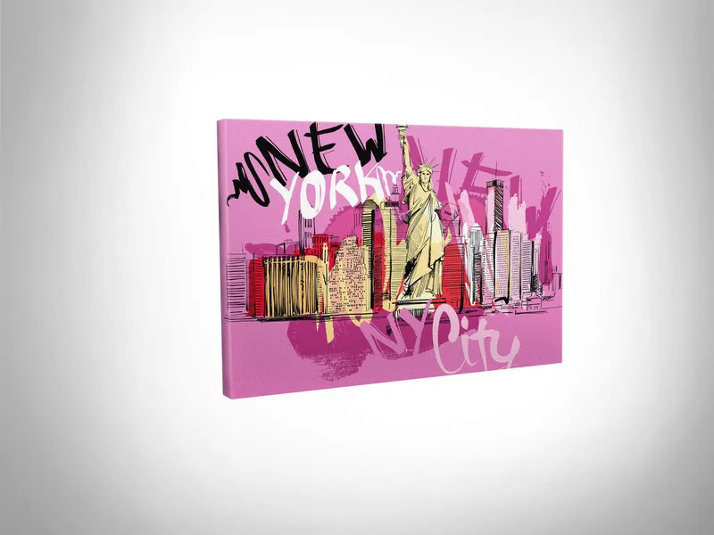 Dekorativ Canvastavla 30x40 cm - Flerfärgad - Inredning & dekor - Tavlor & konst - Canvastavla