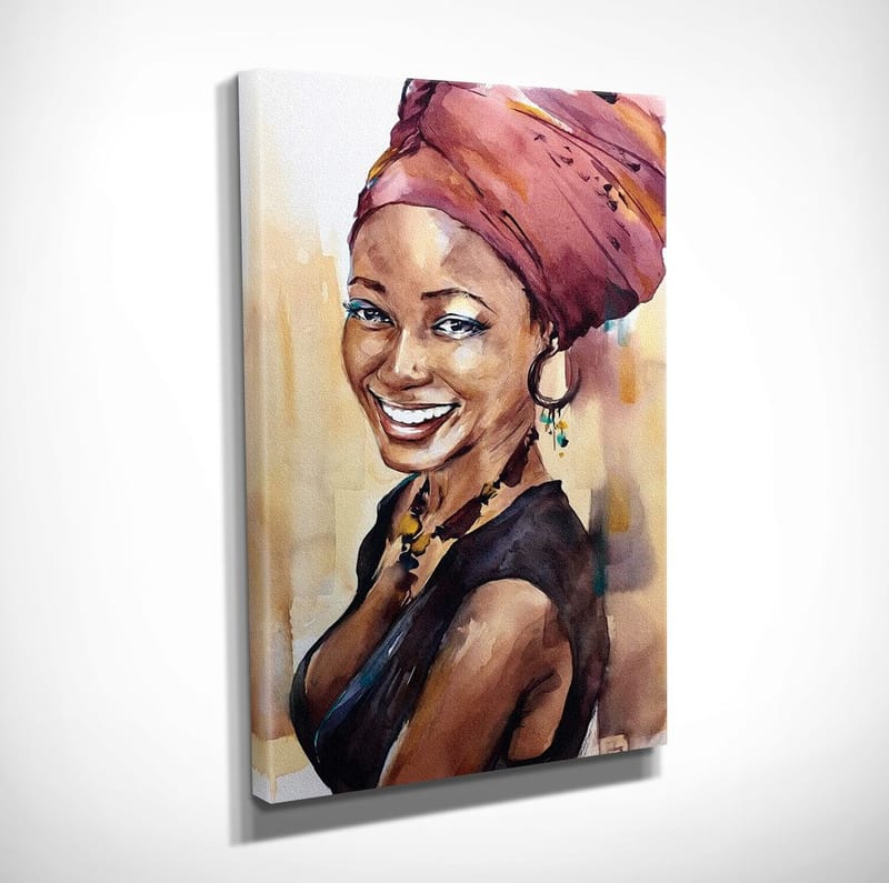 Dekorativ Canvastavla 30x40 cm - Flerfärgad - Inredning & dekor - Tavlor & konst - Canvastavla