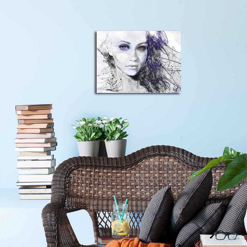 Dekorativ Canvastavla 30x40 cm - Flerfärgad - Inredning & dekor - Tavlor & konst - Canvastavla