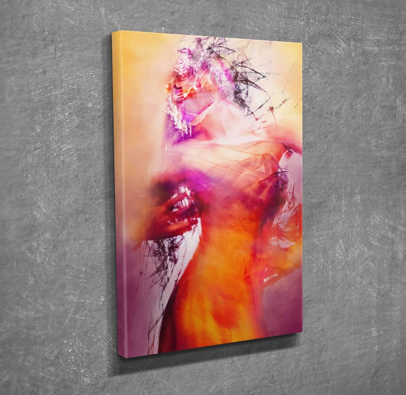 Dekorativ Canvastavla 30x40 cm - Flerfärgad - Inredning & dekor - Tavlor & konst - Canvastavla