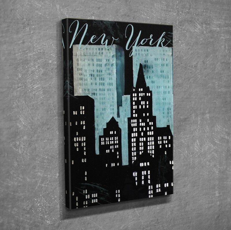 Dekorativ Canvastavla 30x40 cm - Flerfärgad - Inredning & dekor - Tavlor & konst - Canvastavla