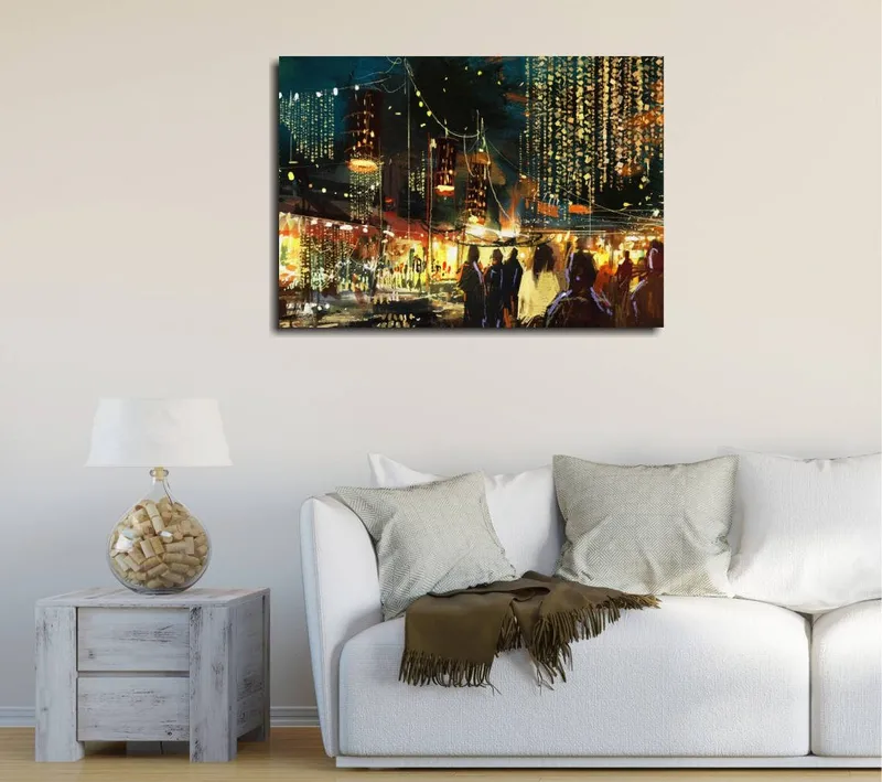 Dekorativ Canvastavla 30x40 cm, Flerfärgad