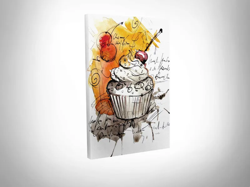 Dekorativ Canvastavla 30x40 cm - Flerfärgad - Inredning & dekor - Tavlor & konst - Canvastavla