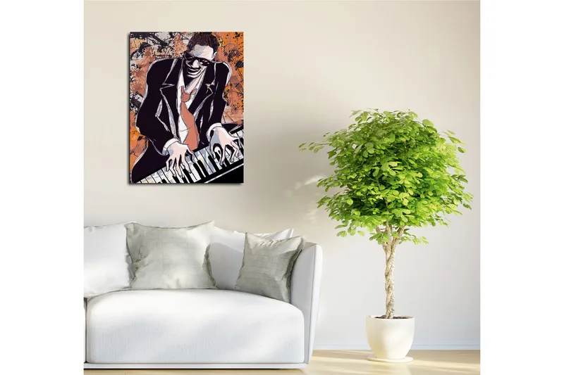 Dekorativ Canvastavla 30x40 cm - Flerfärgad - Inredning & dekor - Tavlor & konst - Canvastavla