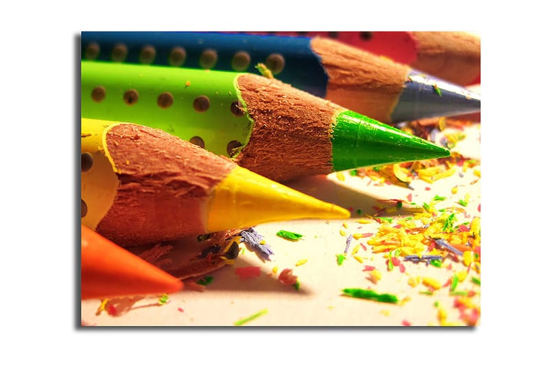 Dekorativ Canvastavla 30x40 cm - Flerfärgad - Inredning & dekor - Tavlor & konst - Canvastavla