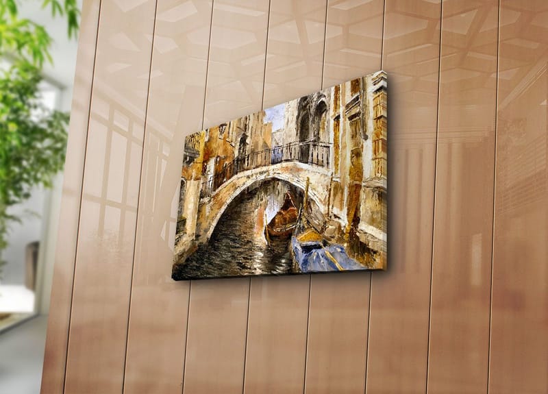 Dekorativ Canvastavla 30x40 cm - Flerfärgad - Inredning & dekor - Tavlor & konst - Canvastavla